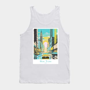 Vintage New York Sunset Tank Top